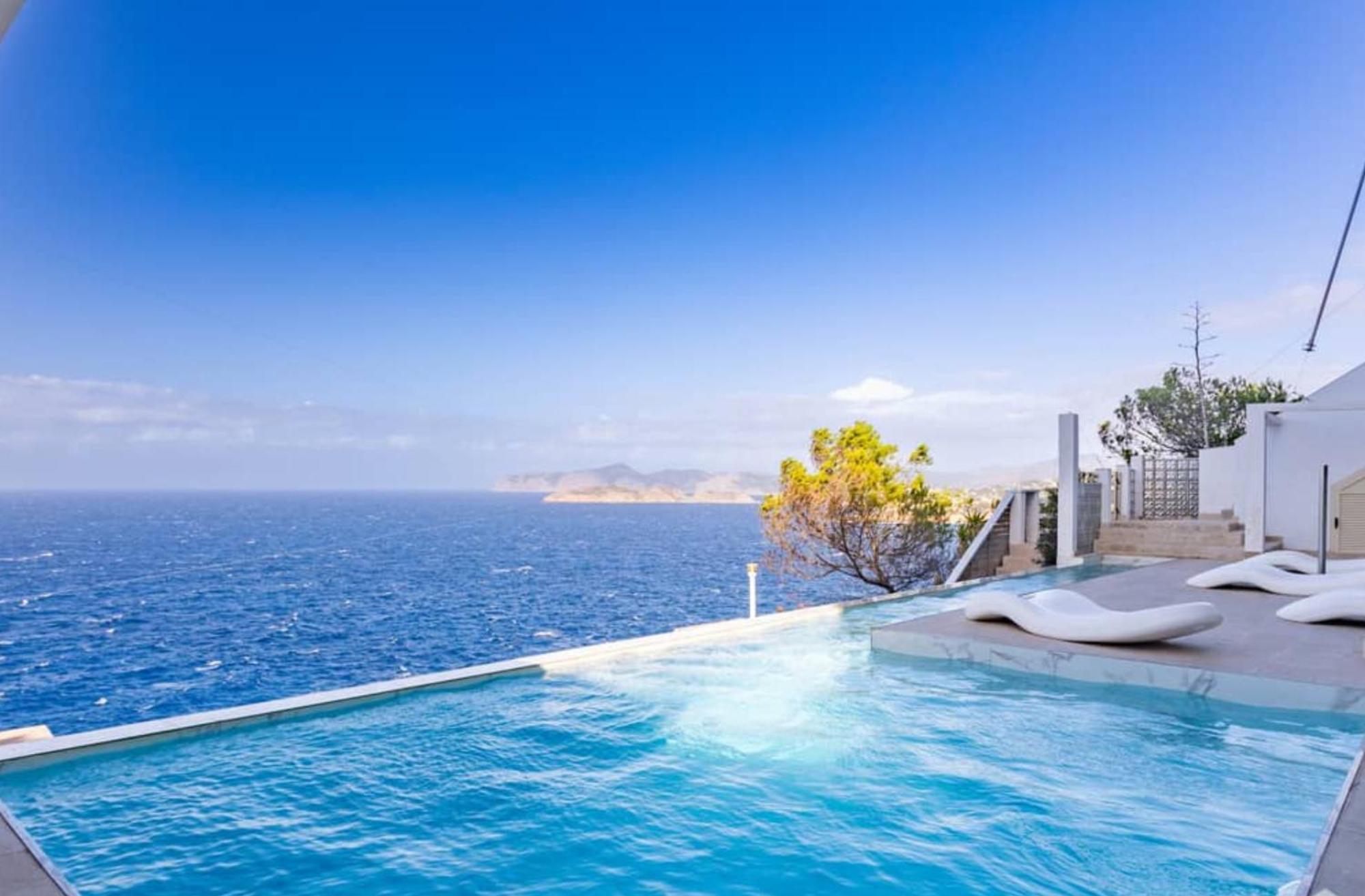 Exclusive Seafront Villa,Private Pool,Gym,Bbq エル・トロ エクステリア 写真